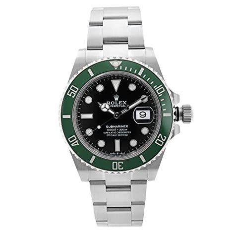 rolex submarinerkermit automatic chronometer black dial men's watch 126610lvbkso|rolex starbucks chronometer for sale.